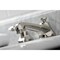 Kingston Brass KS4466TAL Tudor 8" Widespread Bathroom Faucet, Polished Nickel KS4466TAL - alternate 6